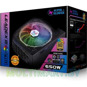 Блок питания Super Flower Leadex III Gold ARGB Pro 650W (SF-650F14RG V2.0) картинка 6